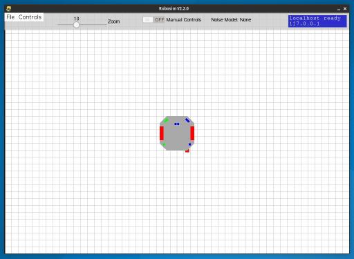 The original version of RoboSim that we were provided