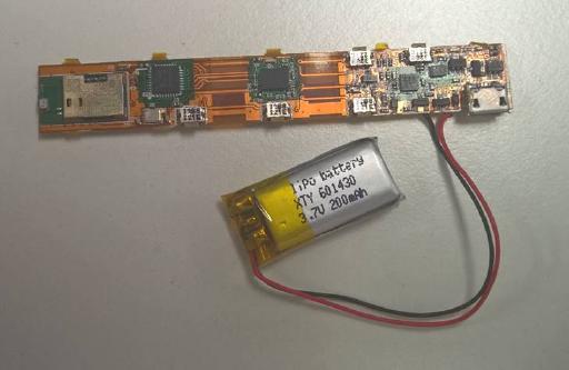The prototype PCB to program